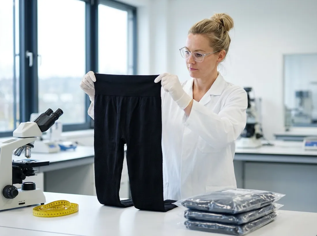 Kompressionsleggings im Materialtest